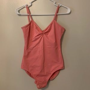 Pink leotard